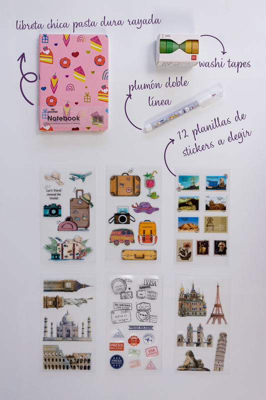 Set Básico A6 "Rebanada de pastel"