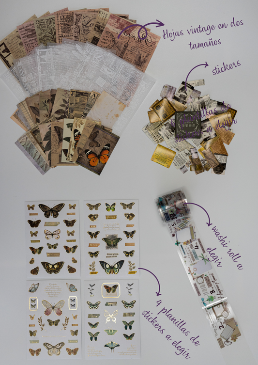 Set Creativo con Washi Roll