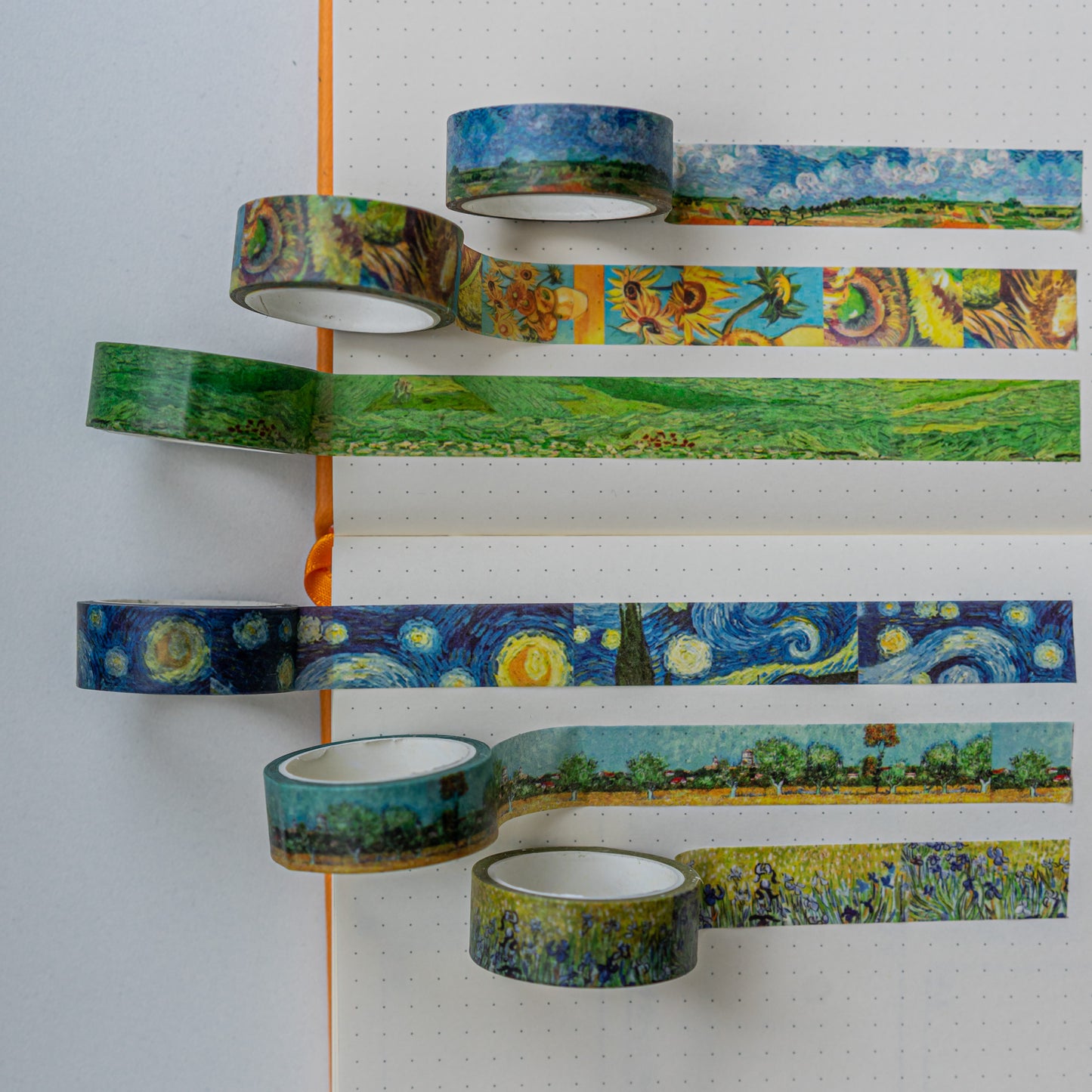 Set de Washi tapes de Vincent van Gogh