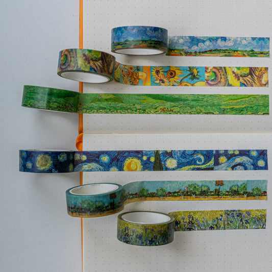 Set de Washi tapes de Vincent van Gogh