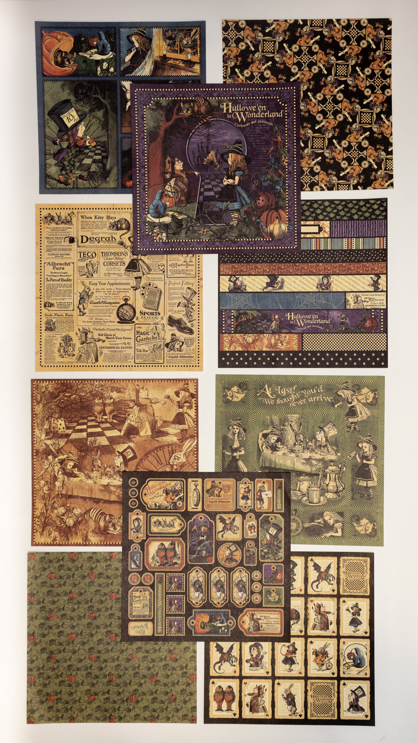 Set Alicia en Halloween