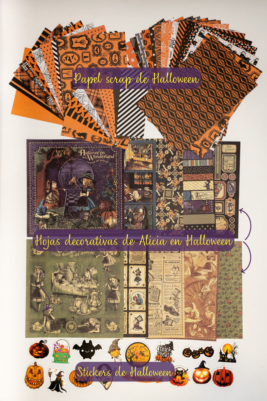 Set Alicia en Halloween
