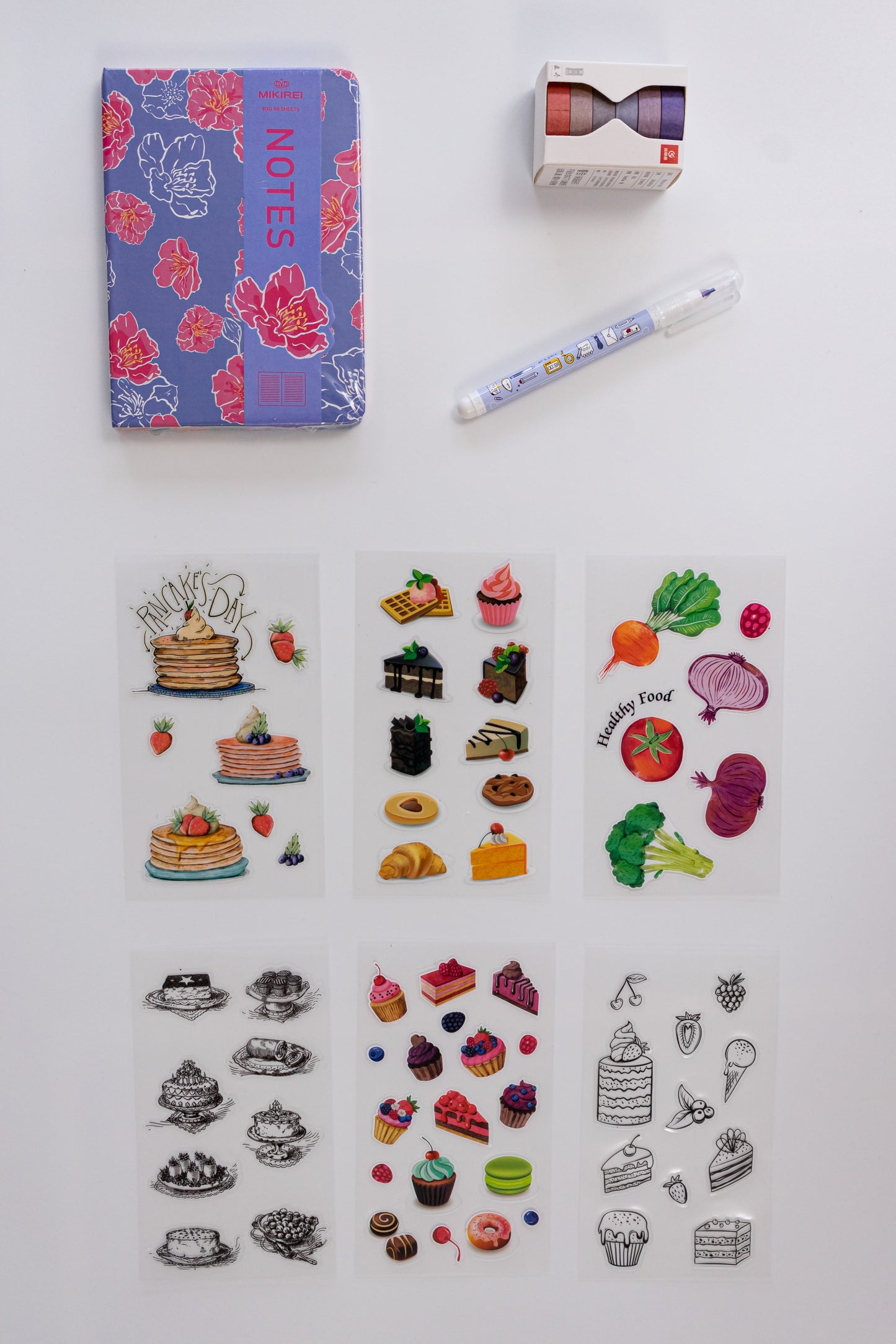 Set Básico A6 "Flores"