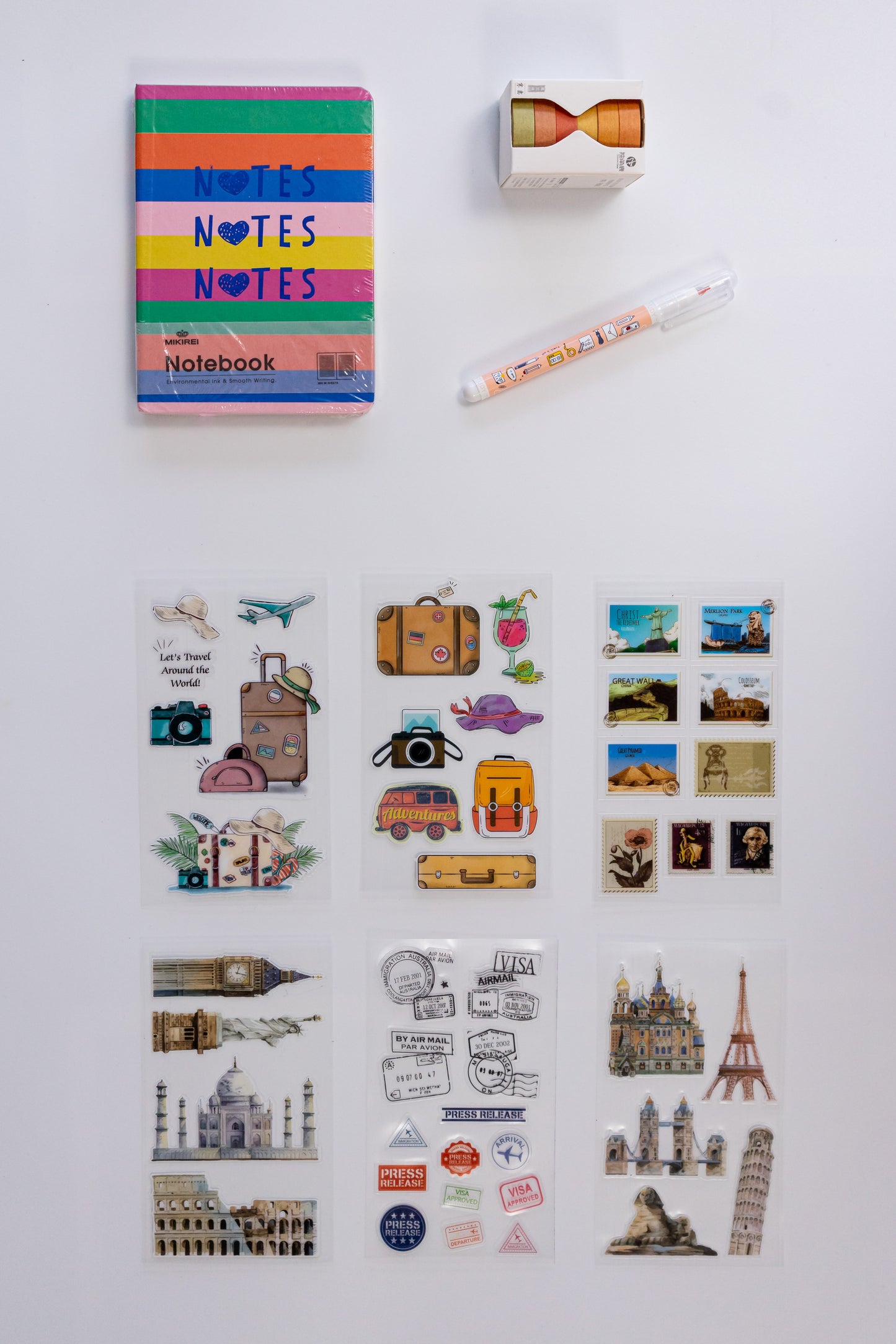 Set Básico A6 "Notes notes notes"