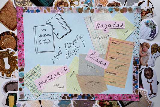 Hojas rayadas, punteadas o lisas ¿qué libreta elegir?