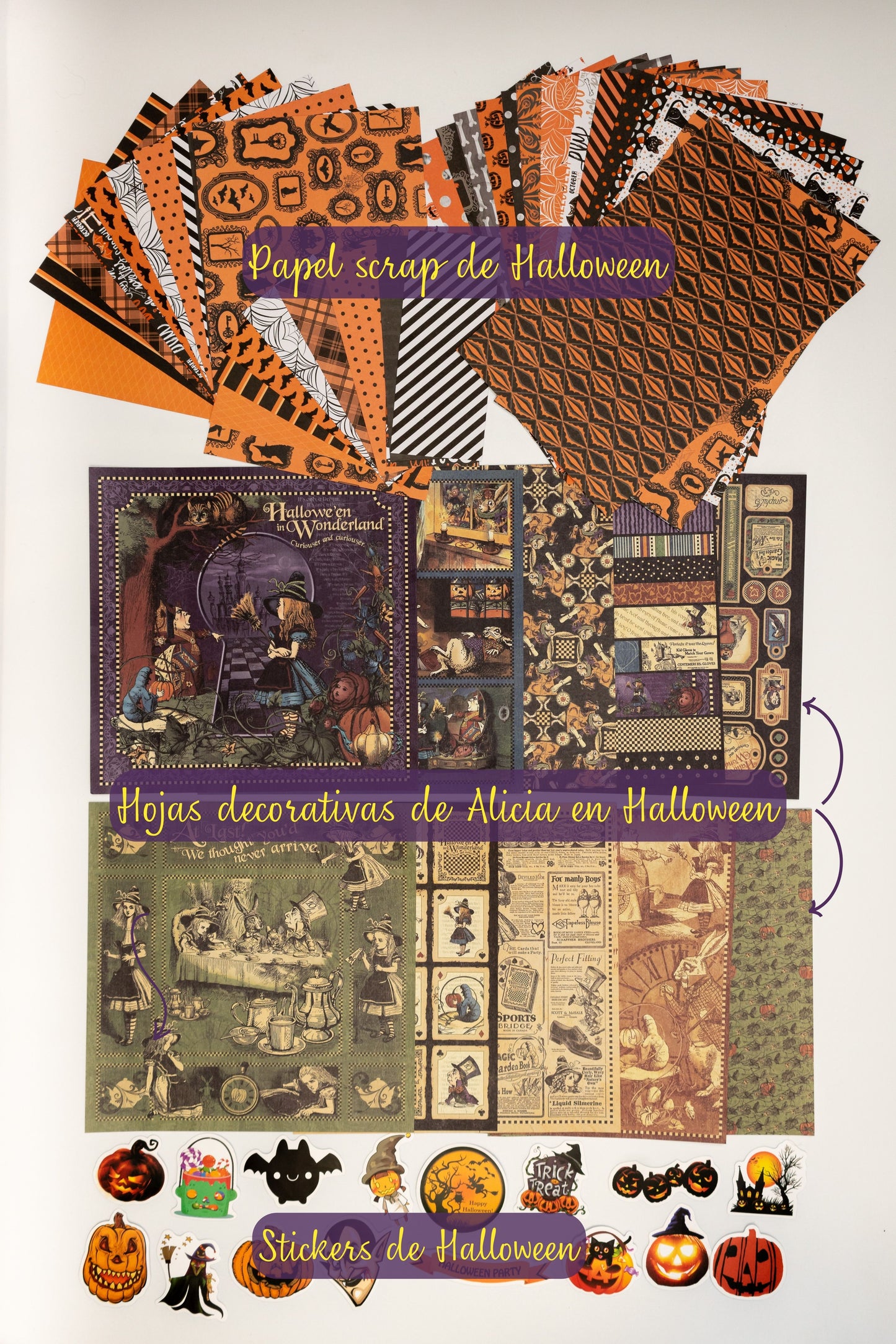 Set Alicia en Halloween