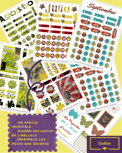 Gran colección de Printables — 3 meses de creatividad: Julio, Agosto y Septiembre