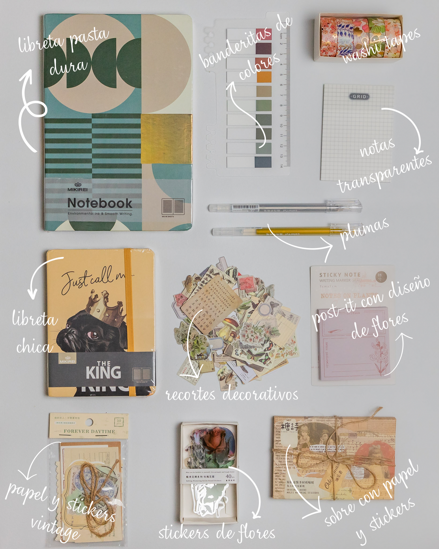 Set Santa en Navidad + Set Premium "Geometry"