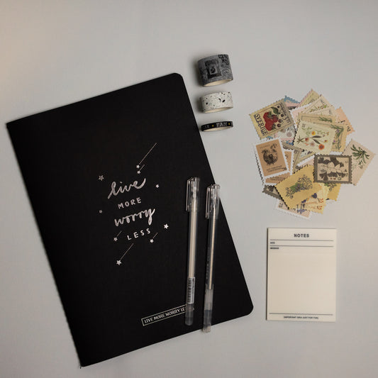 Set Básico "Live More, Worry Less"